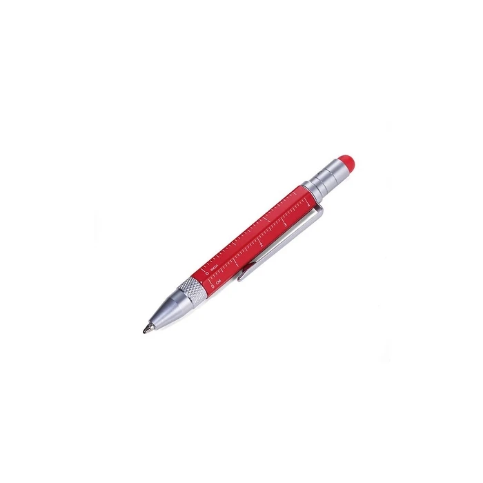 Στυλό Troika Multitasking-Ballpoint LILIPUT TOOL Red