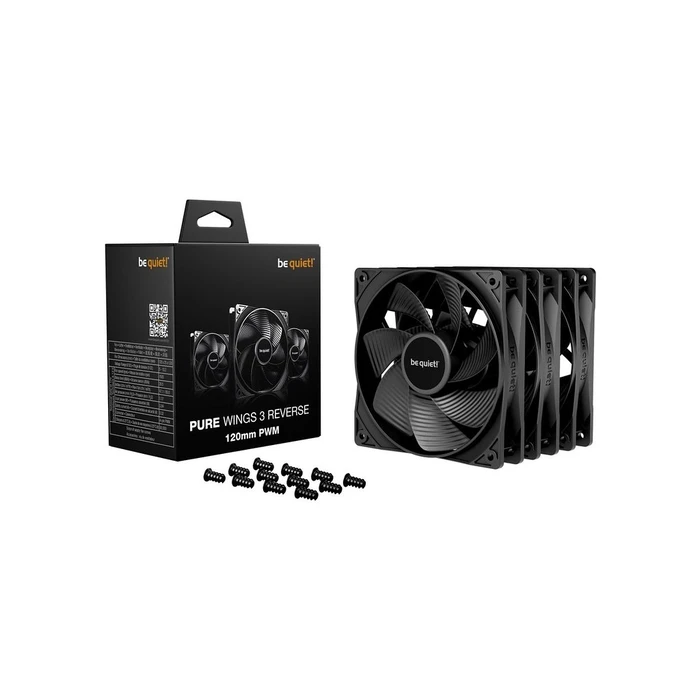 Case Fan 12cm Be quiet Pure Wings 3 PWM Reverse 3-Pack