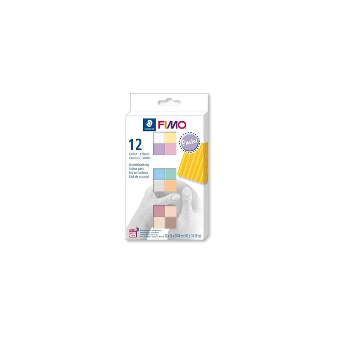 Πηλός Fimo Set Mod.masse Fimo soft MP PC 12*25g div. Farben