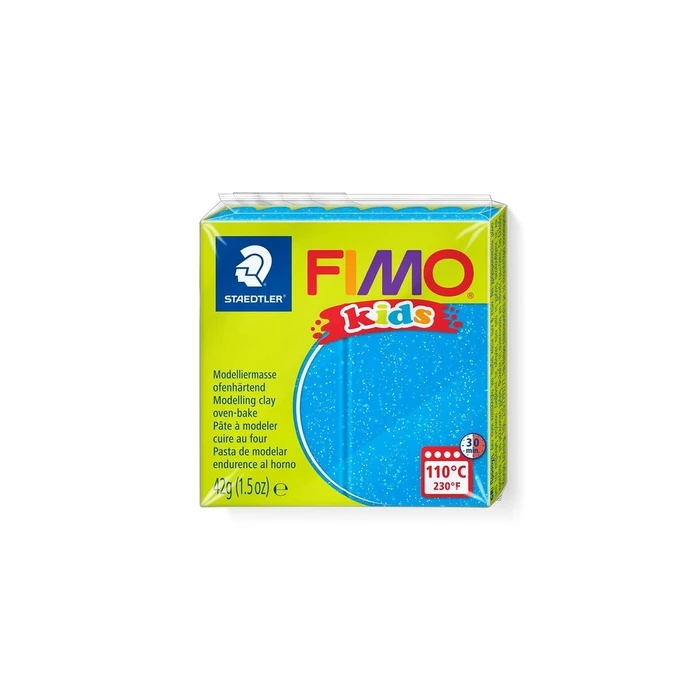 Πηλός Fimo Mod.masse Fimo kids Blue glitter