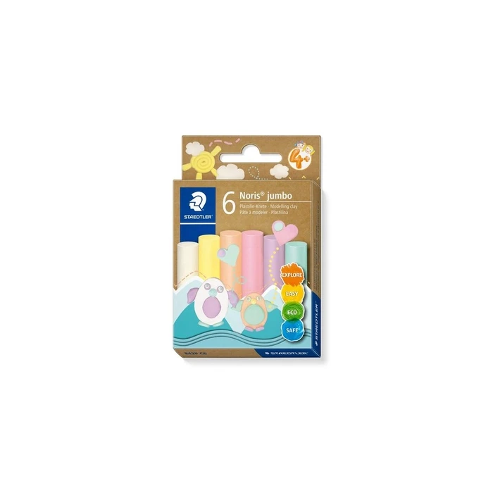 Πλαστελίνη Staedtler Noris Jumbo pastel