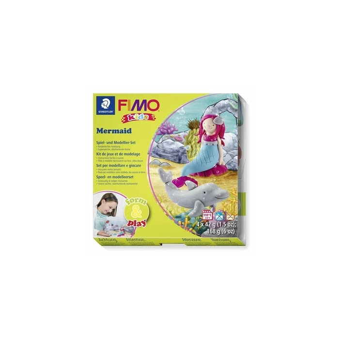 Πηλός Fimo Set Mod.masse Fimo kids F&P mermaid