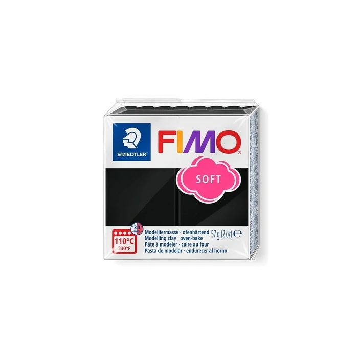 Πηλός Fimo Mod.masse Fimo soft Black