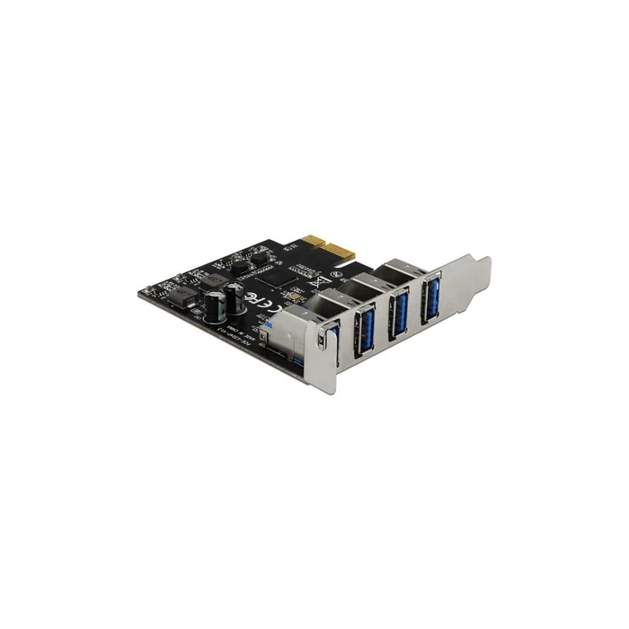 Controller Delock USB3.0 PCI Express with 4x ext. Typ A socketn