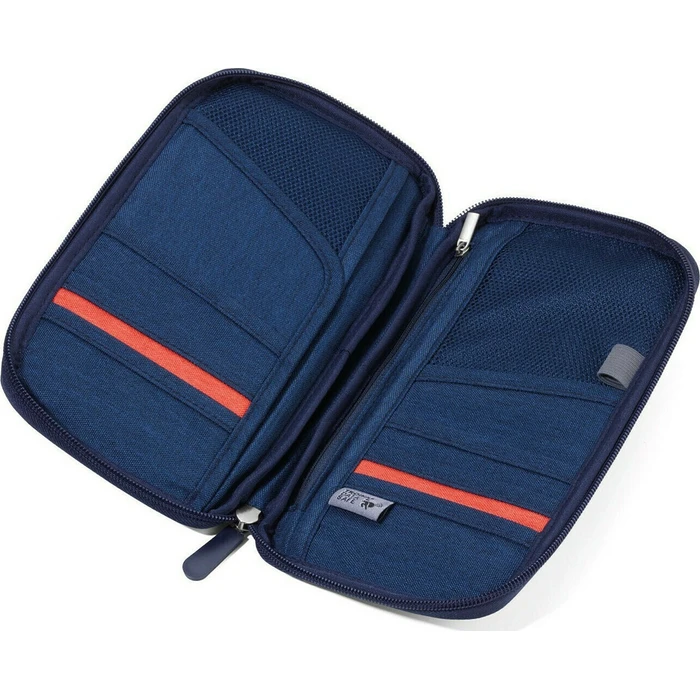 Ανδρικό Πορτοφόλι Troika Etui SAFE FLIGHT dunkelBlue