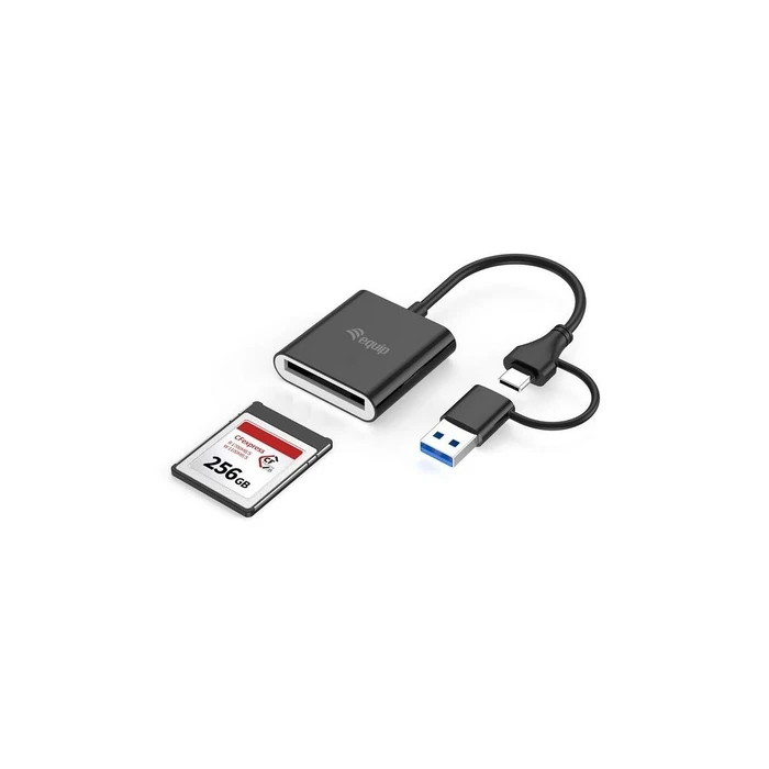 Card Reader Equip CFexpress Type B USB-C/-A Adapt. 10Gbps
