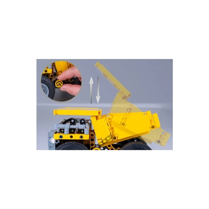 Τηλεκατευθυνόμενο Jamara CaDA Dump Truck Bricks Yellow 8+