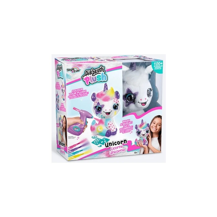Παιδική Χειροτεχνία Canal Toys Airbrush Plush Unicorn