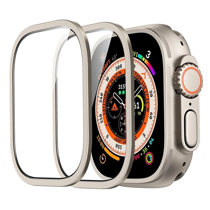 Θήκη Wearable Laut SHIELD Clear Glass/PC protector for Apple Watch 46mm