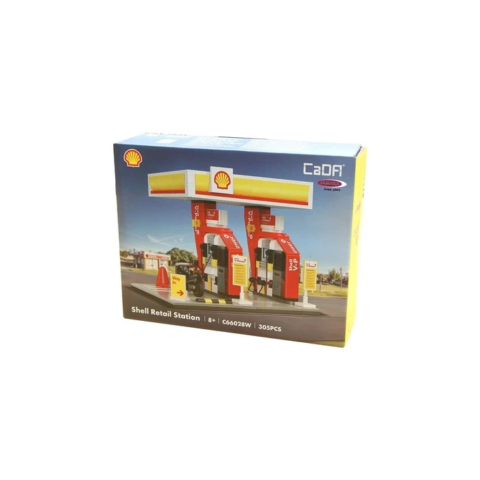 Τουβλάκια Jamara CaDA Shell Tankstelle Bricks 8+