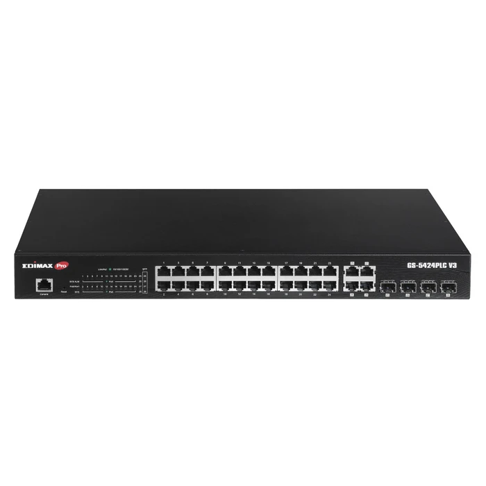 Network Switch Edimax Pro 24x GE GS-5424PLC V3 (POE)