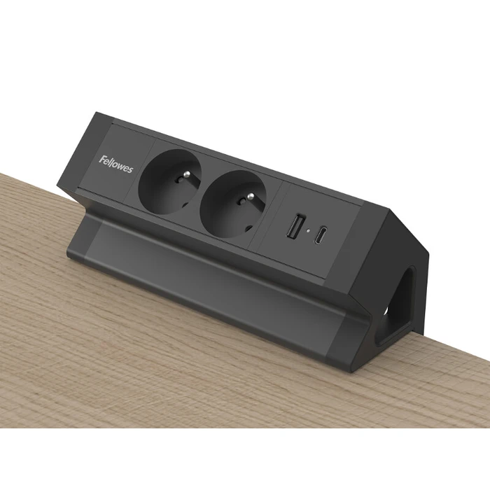 Πολύπριζο Fellowes Desktop 2xSteckdose,USB-A,USB-C sch