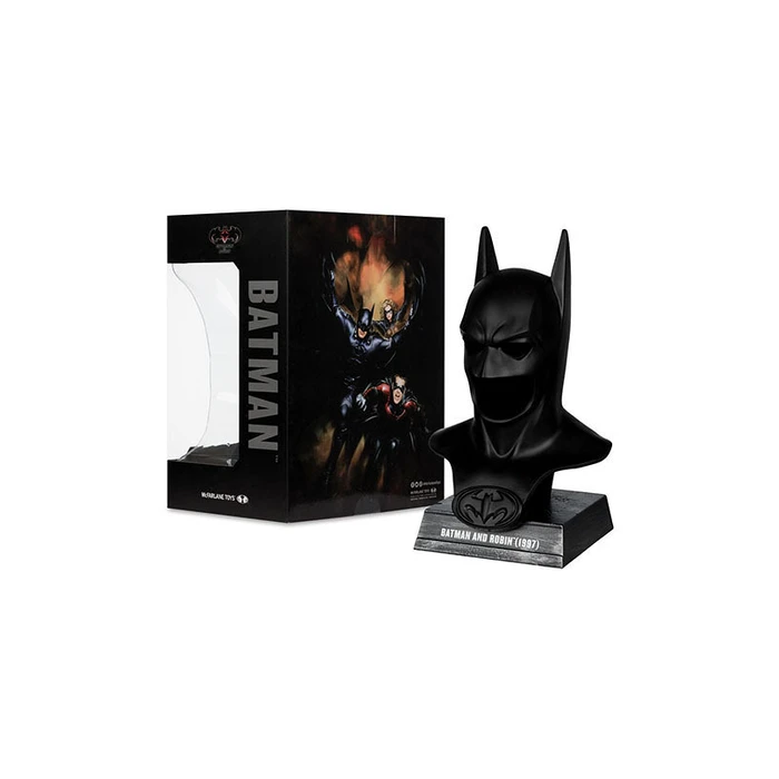 Ρεπλίκα McFarlane DC Direct Batman Cowl Replica 1:3 Batman and Robin