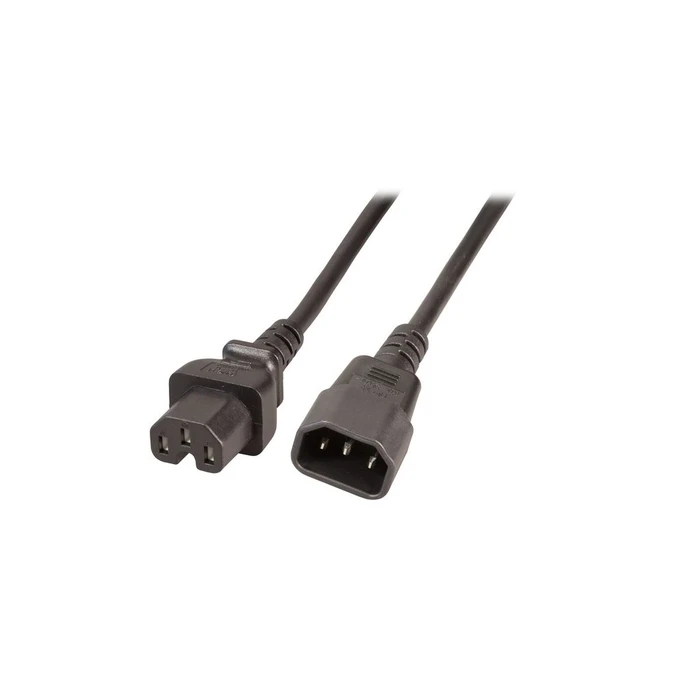 Καλώδιο Τροφοδοσίας EFB Heating C14 180°-C15 180°,sw,1.0m,3x1.00mm