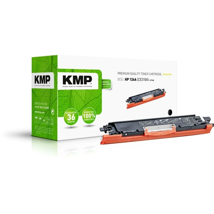 Toner Συμβατό KMP HP CE310A Black 1200 S. H-T148 remanufactured