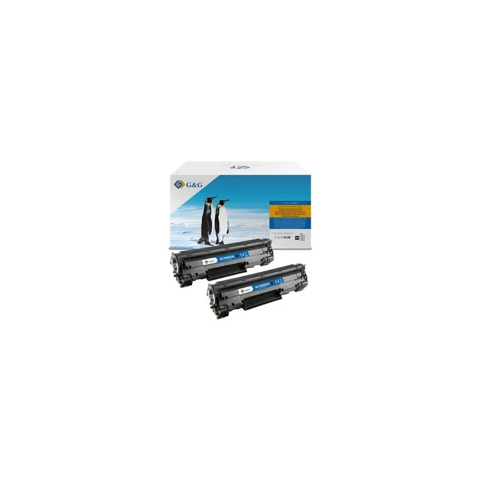 Toner Συμβατό G&G XL 2-pack for HP 35AD/ 36AD/ 78AD/ 85AD