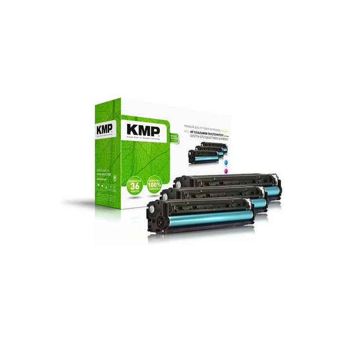 Toner Συμβατό KMP HP CF211A-213A Multip. 1800 S. H-T171CMY remanufactured