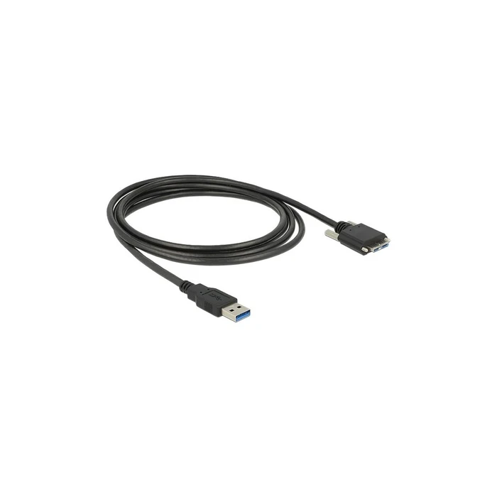 Καλώδιο USB3.0 Delock A -> Micro-B M/M 3.00m with screw