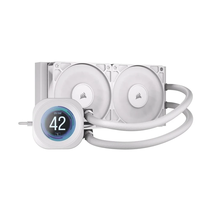 Υδρόψυξη Επεξεργαστή Corsair NAUTILUS 240 LCD White, 240mm Radiator