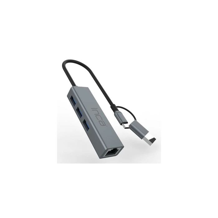 Docking Station Inca IUTP-03TX Ethernet > USB and Typ-C 1000Mbit/s