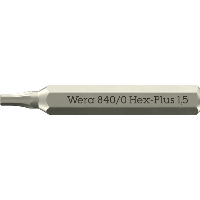 Μύτες Κατσαβιδιού Wera 840 Micro Bits Hex-Plus 1,5 x 30mm