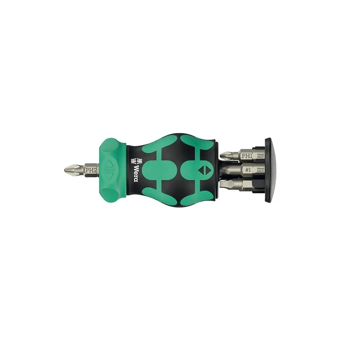 Κατσαβίδι Wera Kraftform Kompakt Stubby Magazin RA 4, 6-piece