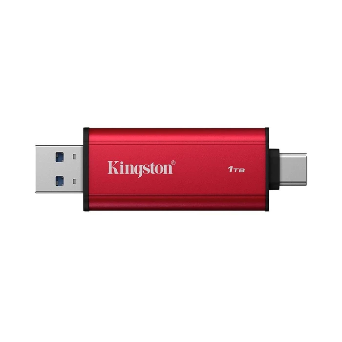 USB Flash 1TB Kingston Dual Portable SSD – USB 3.2 Gen 2 – Red