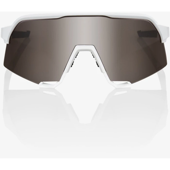 Γυαλιά Ηλίου Ποδηλασίας 100% S3 HiPER Mirror Lens Matte White HiPER Silver