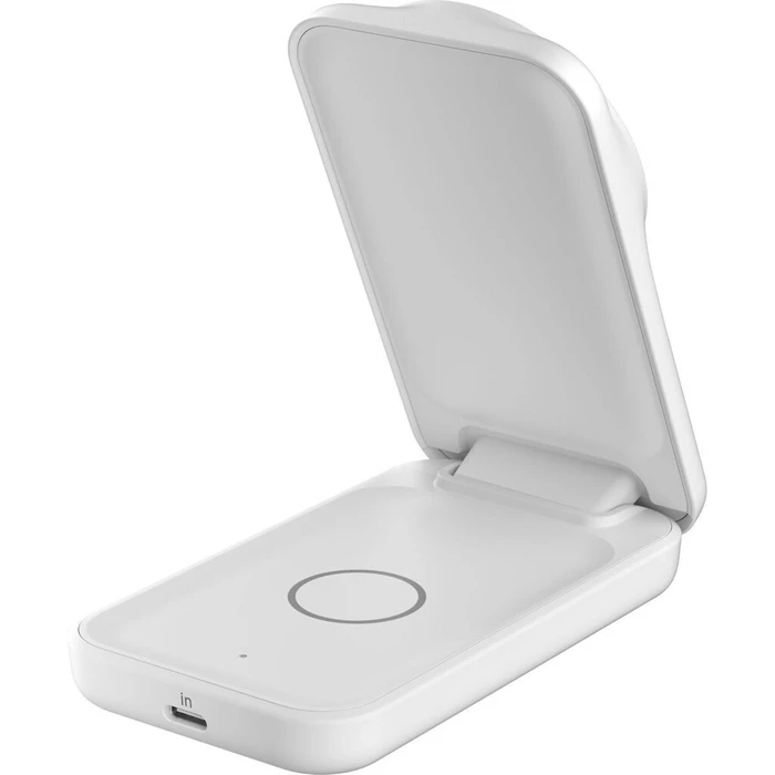 Ασύρματος Φορτιστής Belkin UltraCharge 25W Qi2 magn. 2-in-1 WIZ038kqWH