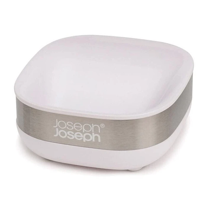 Σαπουνοθήκη Joseph Joseph Slim Compact Stainless-steel Soap Dish
