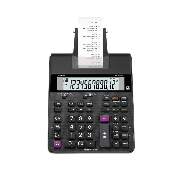 Αριθμομηχανή Χαρτοταινίας Casio HR-200RCE