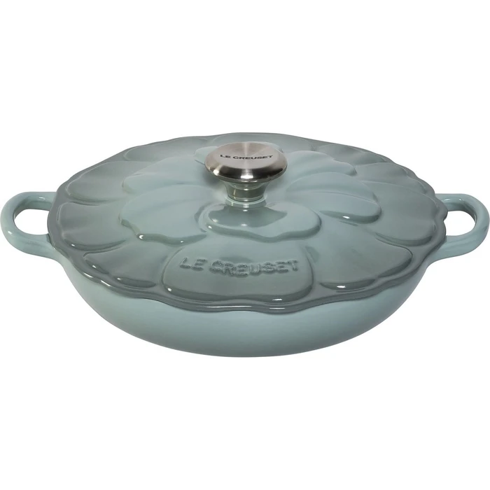 Πυρίμαχο Σκεύος Le Creuset Gourmet-Profitopf Blume 26 cm sea salt