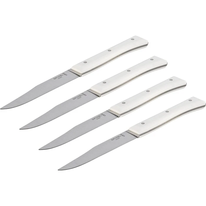Μαχαίρια Κουζίνας Opinel Table Knives Facette Set of 4 White