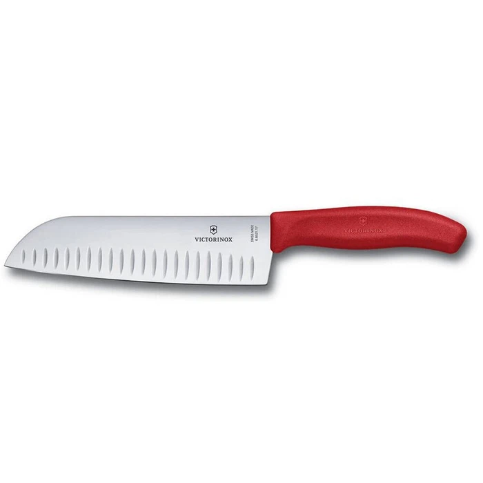 Μαχαίρι Κουζίνας Victorinox Swiss Classic Santoku 17cm rot