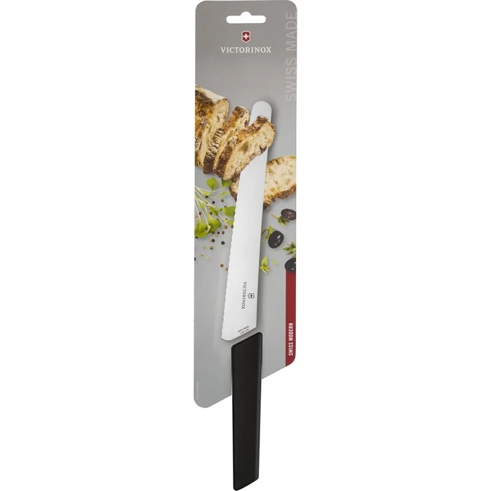 Μαχαίρι Κουζίνας Victorinox Swiss Modern bread Black 22 cm