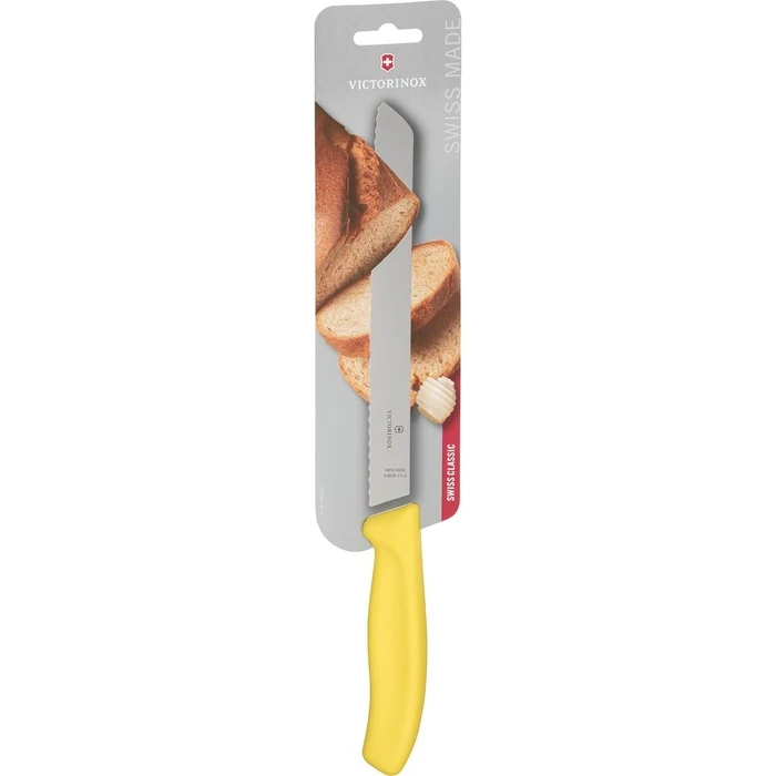 Μαχαίρι Κουζίνας Victorinox Brotmesser 21cm yellow serrated
