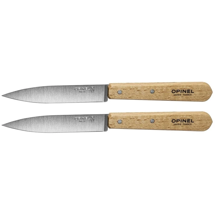 Μαχαίρια Κουζίνας Opinel set of 2 paring knives N. 112 natural
