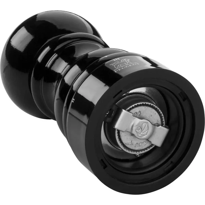 Μύλος Μπαχαρικών Peugeot Paris pepper 12 cm beech wood Black lacquered
