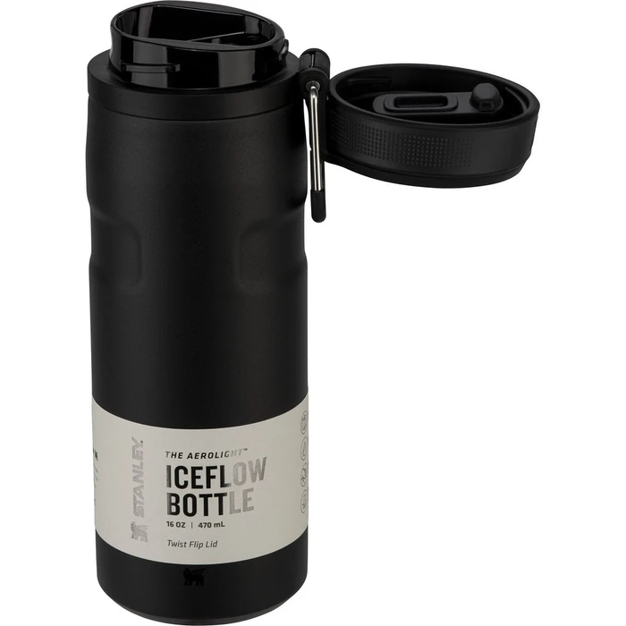 Θερμός Stanley Iceflow Twist Flip 0,47 L Black 2.0