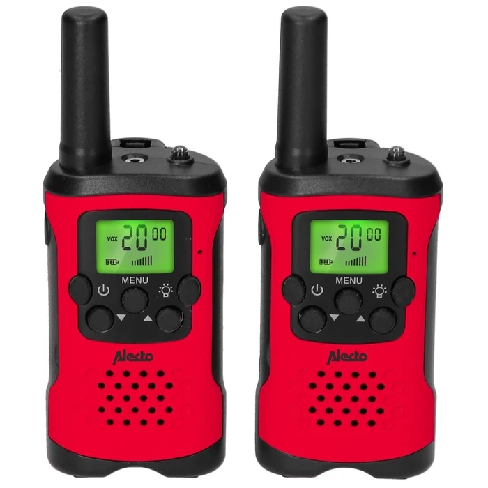 Παιδικά Walkie Talkie Alecto of 2 for Kids, range 7 km, red/Black