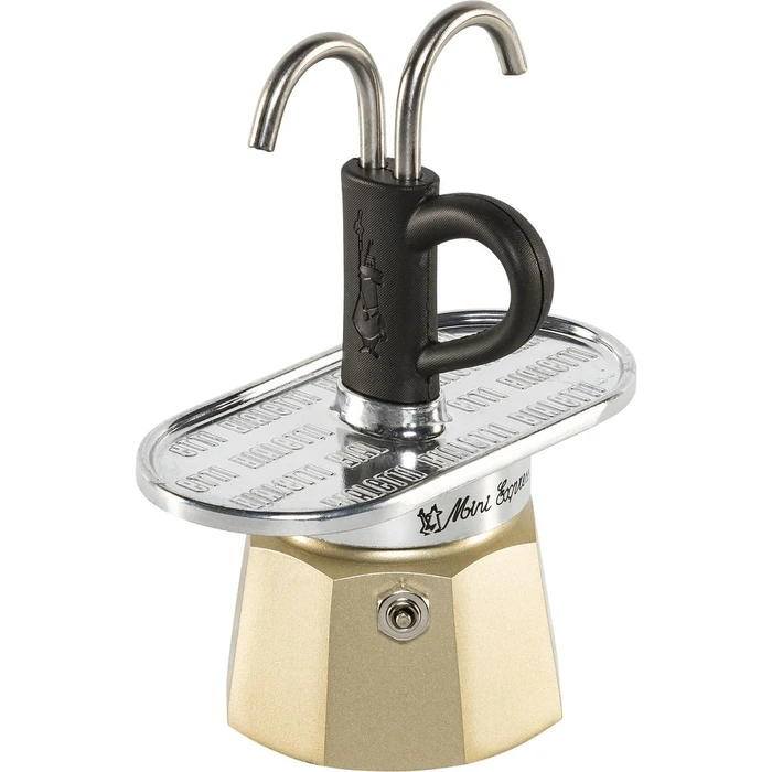 Μπρίκι Espresso Bialetti Set MINI Express Pure Gold