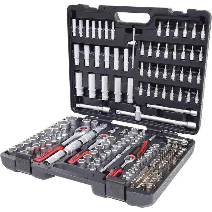 Βαλίτσα με Εργαλεία KS Tools 1/4 +3/8 +1/2 Socket Wrench 195-pieces 917.0795
