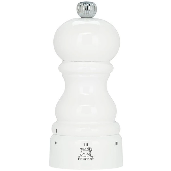 Μύλος Μπαχαρικών Peugeot Paris salt 12 cm uSelect Z White lackiert Holz