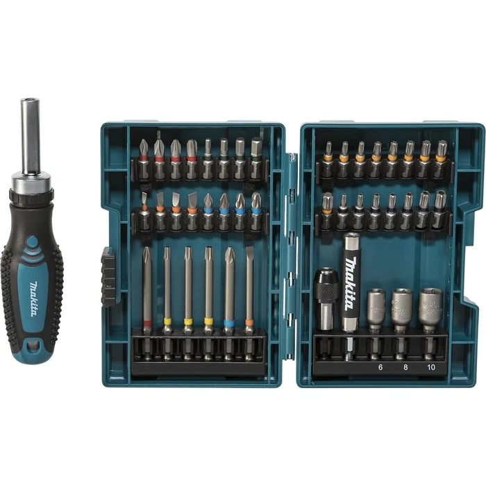 Μύτες Κατσαβιδιού Makita E-25096 Bit-Set with Ratschengriff 44-tlg
