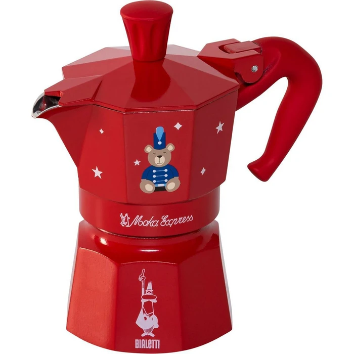 Μπρίκι Espresso Bialetti Moka Express 1TZ rot Joyful Memories