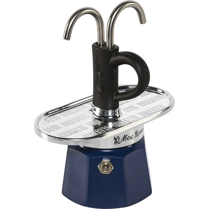 Μπρίκι Espresso Bialetti Set MINI Express MR BLU Joyful Memories