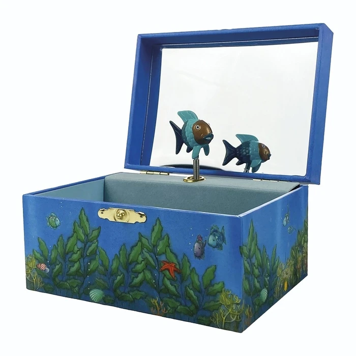 Μουσικό Κουτί Trousselier Jewellery Rainbow Fish, Night Glow