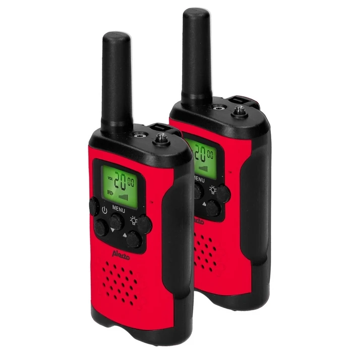 Παιδικά Walkie Talkie Alecto of 2 for Kids, range 7 km, red/Black