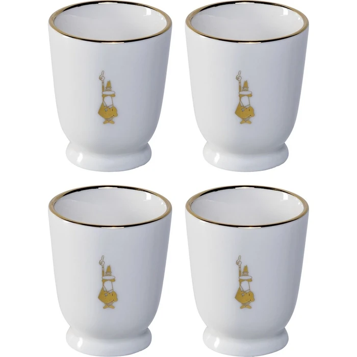 Κούπες Espresso Bialetti Set 4 Biccherini Pure Gold