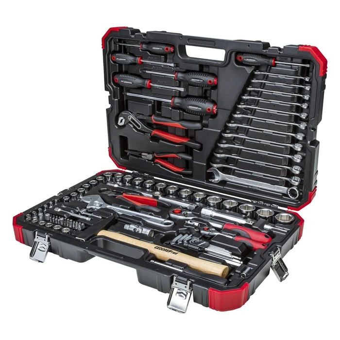 Βαλίτσα με Εργαλεία Gedore red Socket Set 1/4 + 1/2 100-pieces